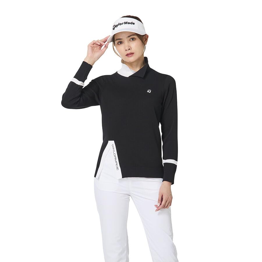 新品 テーラーメイド TAYLORMADE アシンメトリーモックセーター ウィメンズ】アシンメトリーモックセーター｜APPAREL